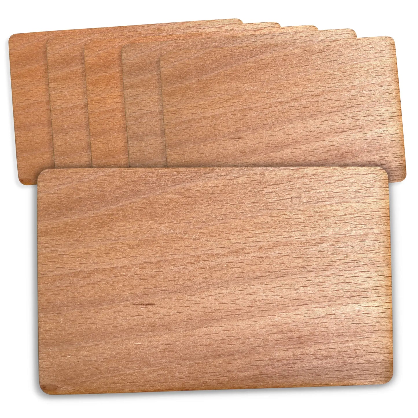 Ninja Pop Blank NFC wooden business card blanks - Choose your wood! Ninja Pop