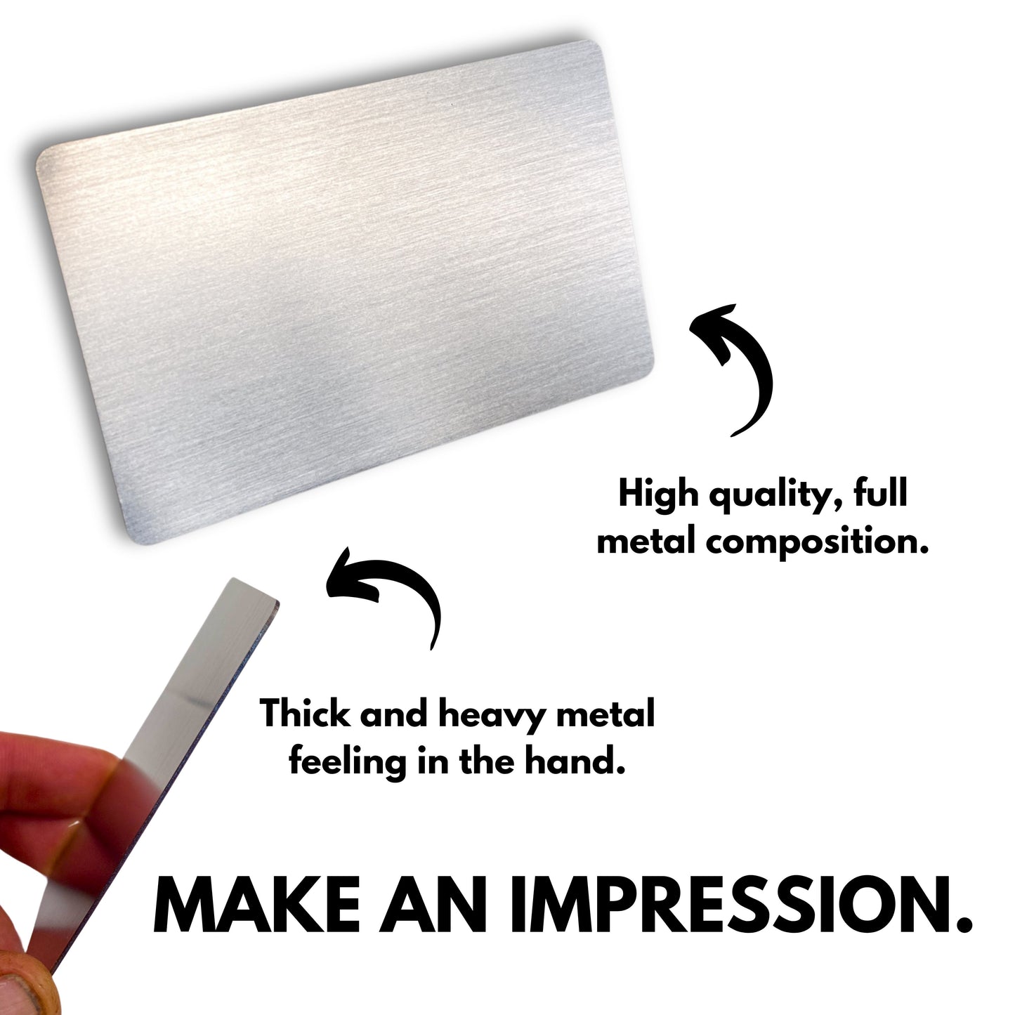 Metal NFC Cards - Luxury Metal Business Card Blanks